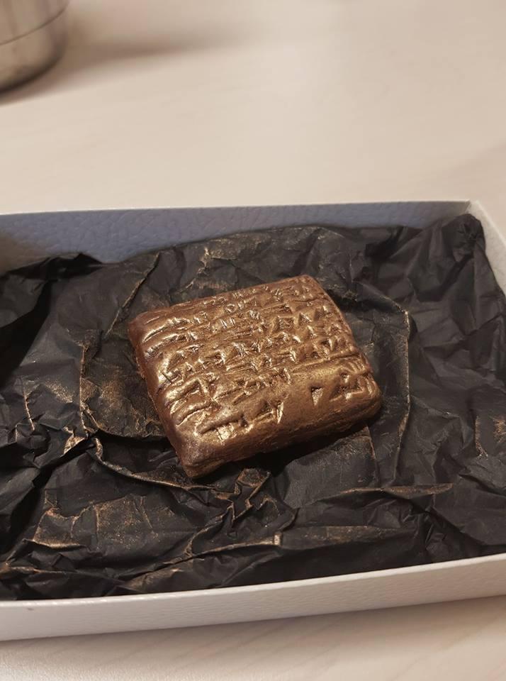 chocolate clay tablet