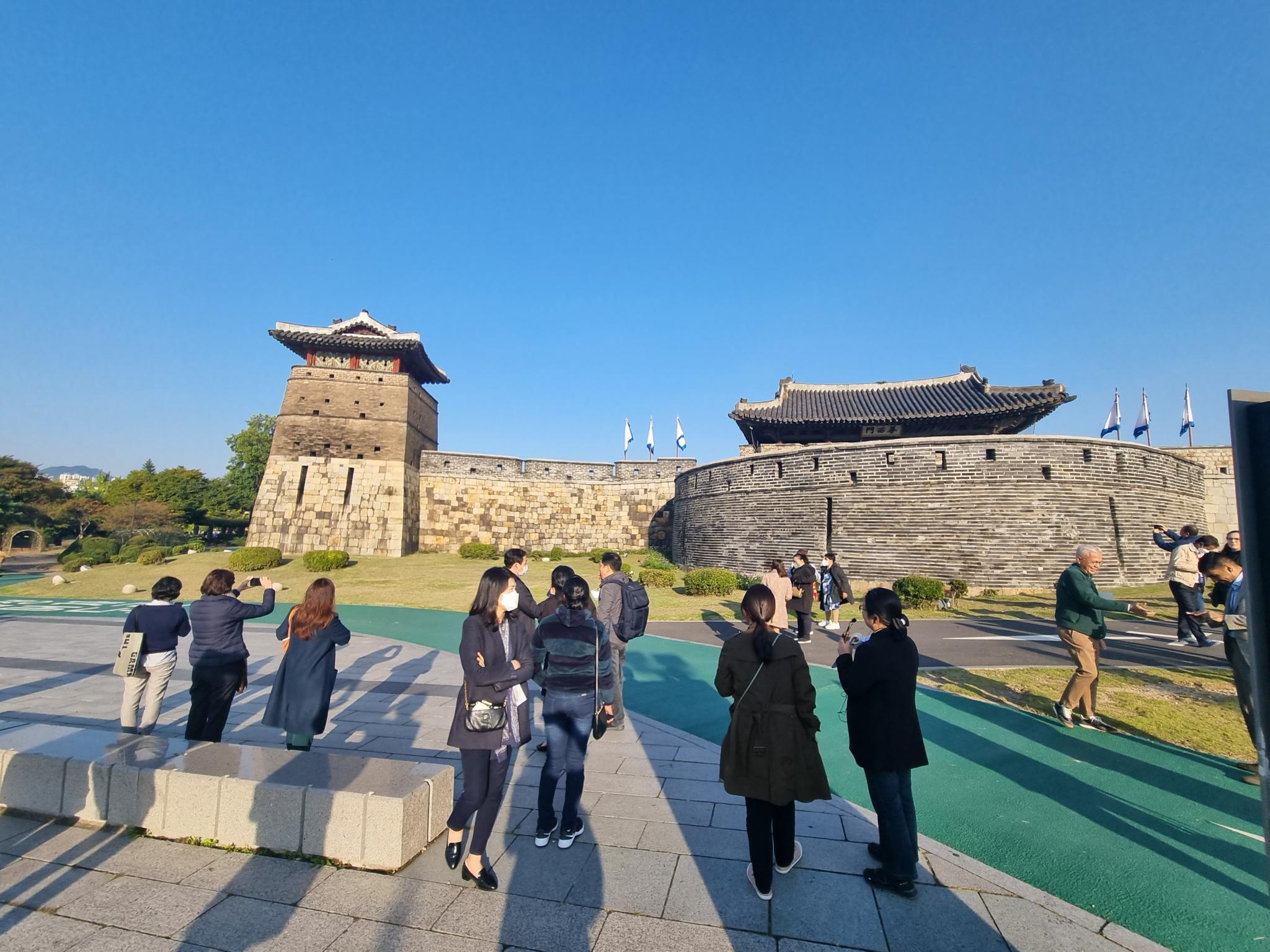 WH site of Hwaseong Fortress in Suwon 