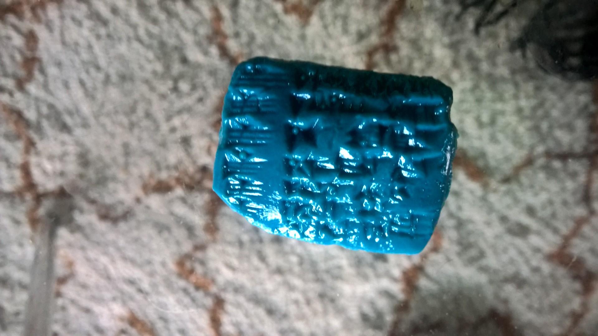 3d print clay tablet