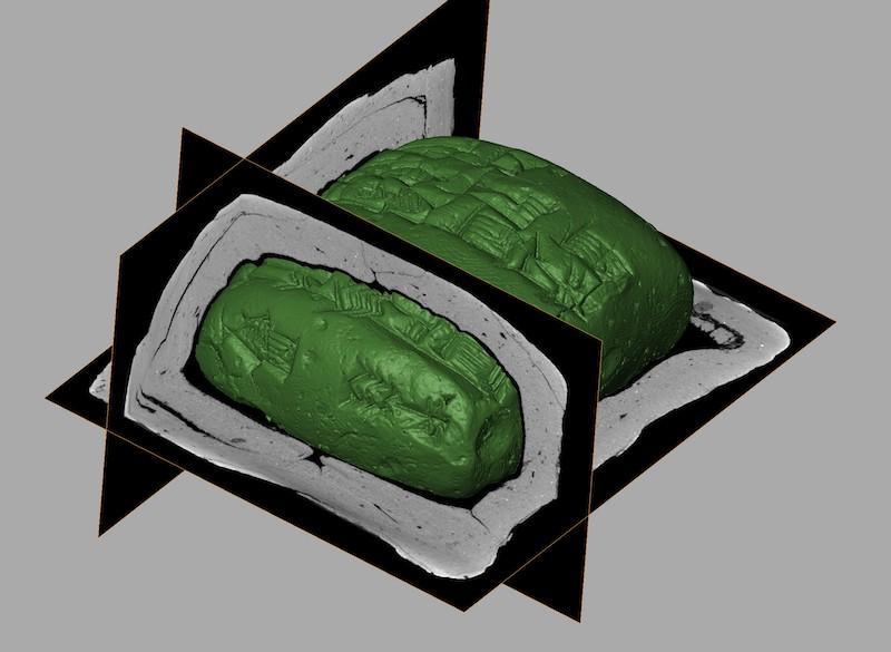 CT-Model Cuneiform Tablet