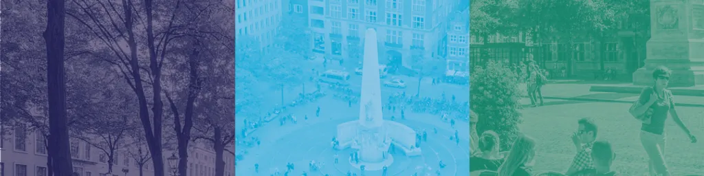 banner public space