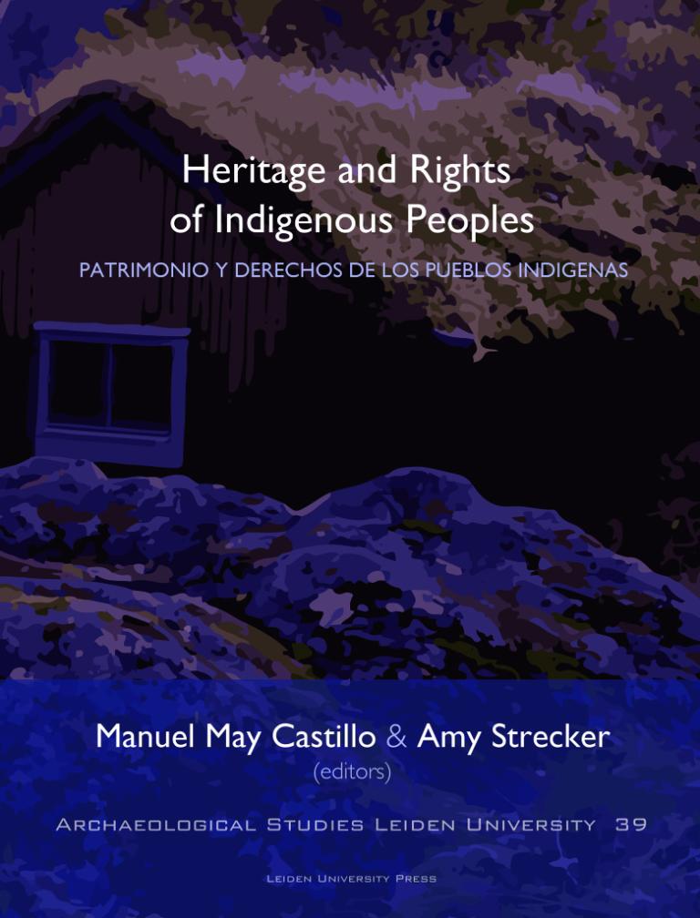 Cover Heritage and Rights of Indigenous Peoples