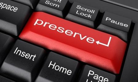 Preservation keyboard