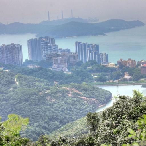 Hong Kong city and landscape